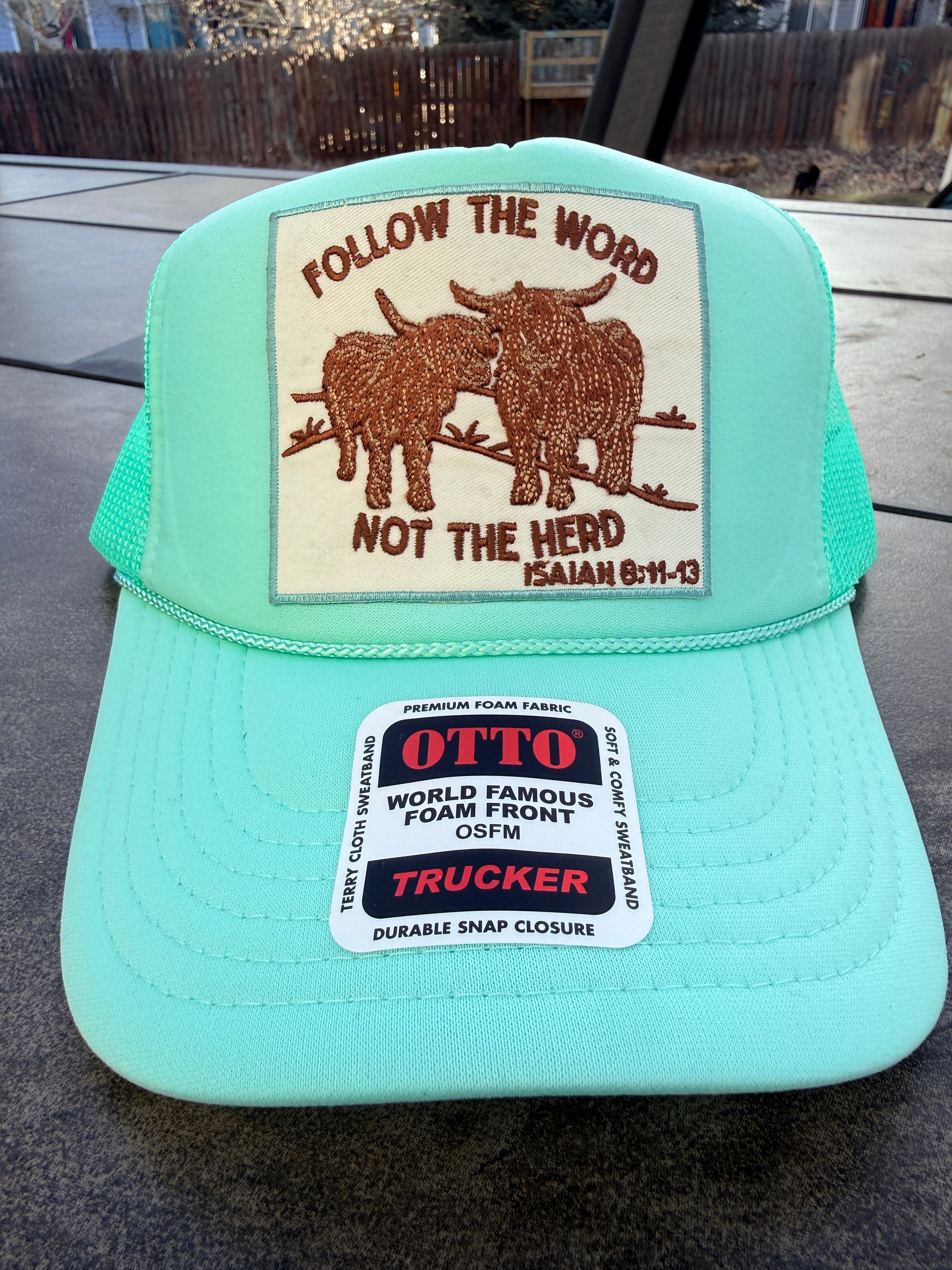 Follow the Word Trucker Hat