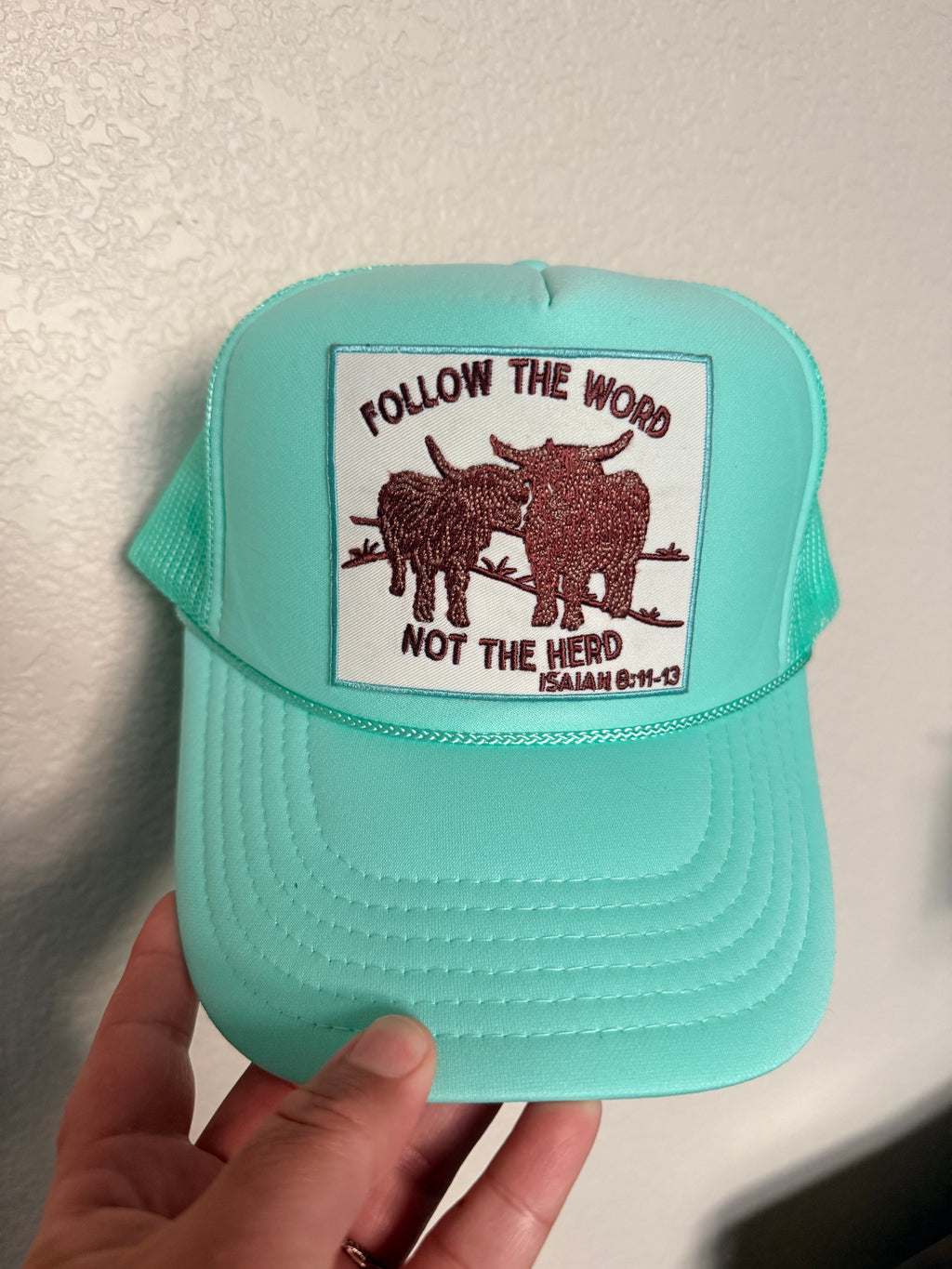 Follow the Word Trucker Hat