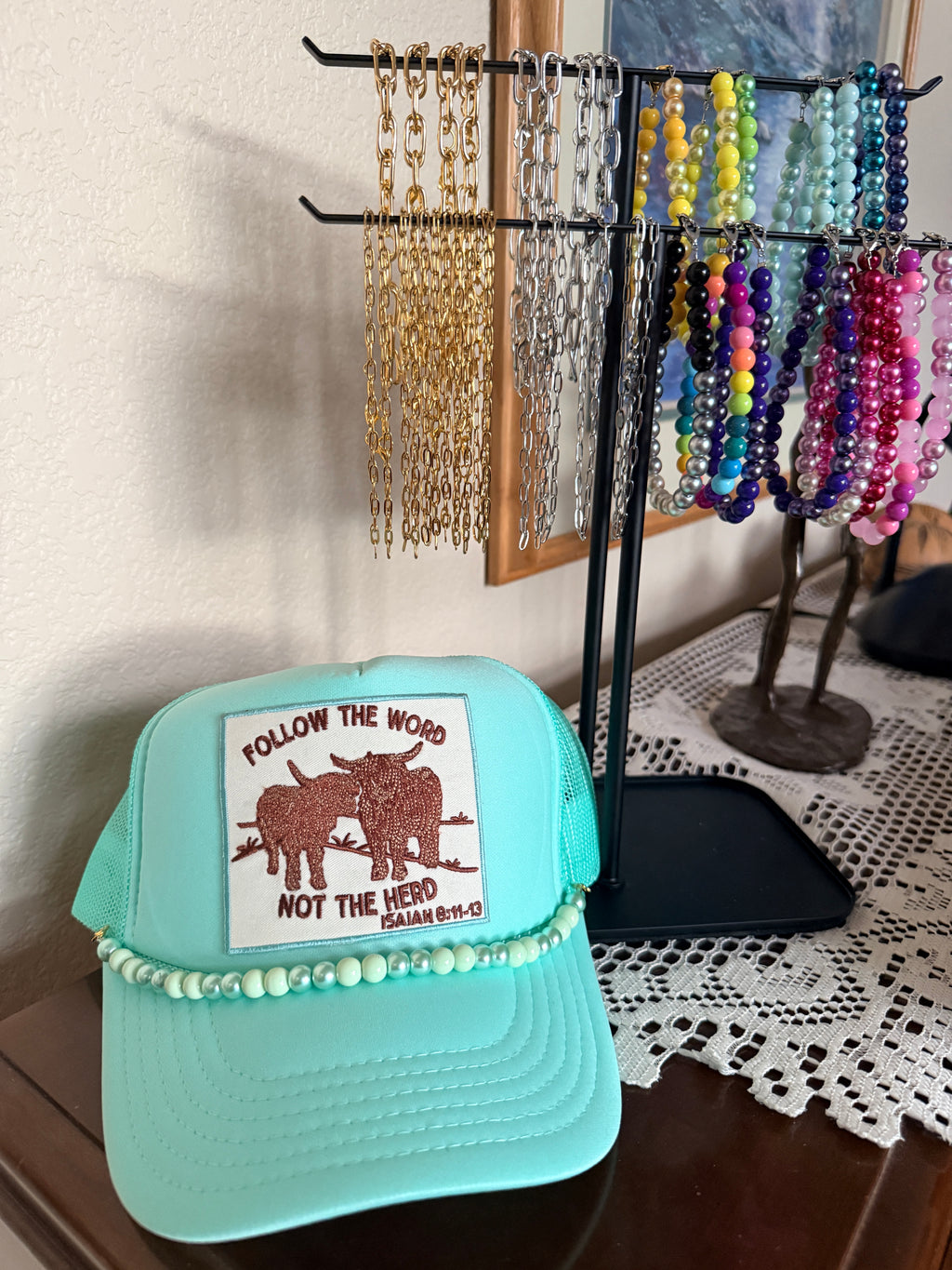 Follow the Word Trucker Hat