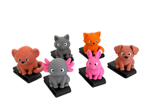 Original Collection | Set of 6 BrimPets hat clips