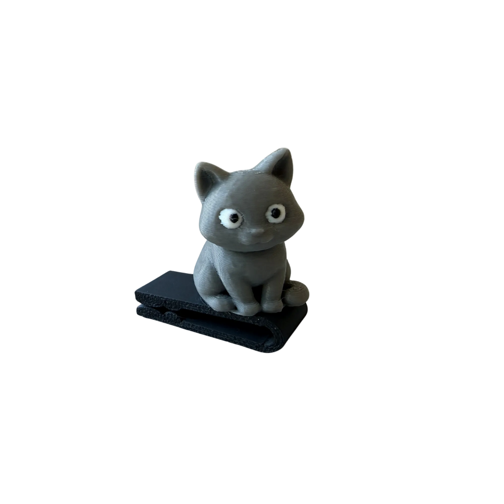 Kitty BrimPets collectible clip for hats