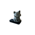 Kitty BrimPets collectible clip for hats