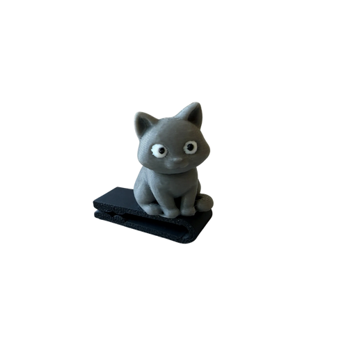 Kitty BrimPets collectible clip for hats