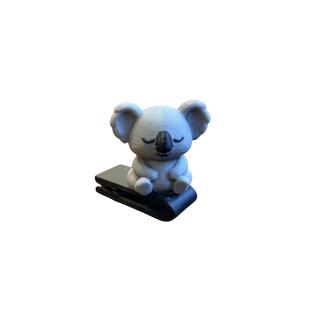 Koala BrimPets collectible clip for hats