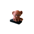 Monkey BrimPets collectible clip for hats