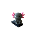Axolotl BrimPets collectible clip for hats