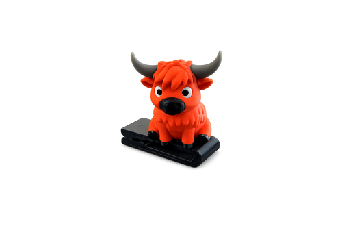 Fergus the Highland Cow BrimPets™ Hat Clip | Hat Accessory