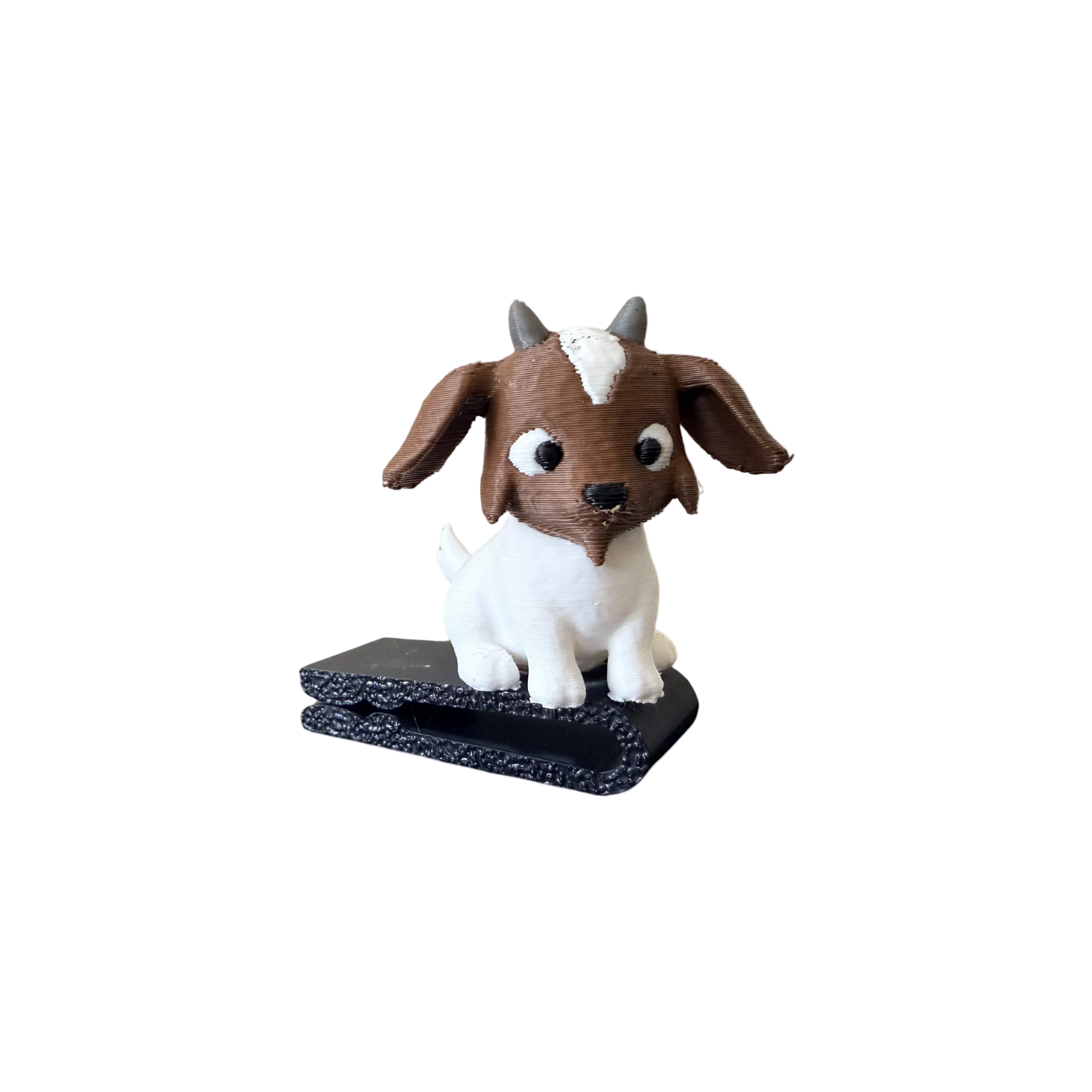 Goat BrimPets hat brim clip accessory for trucker hat – 3D printed – Hedrick Hat Co