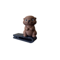 Otter BrimPets collectible clip for hats