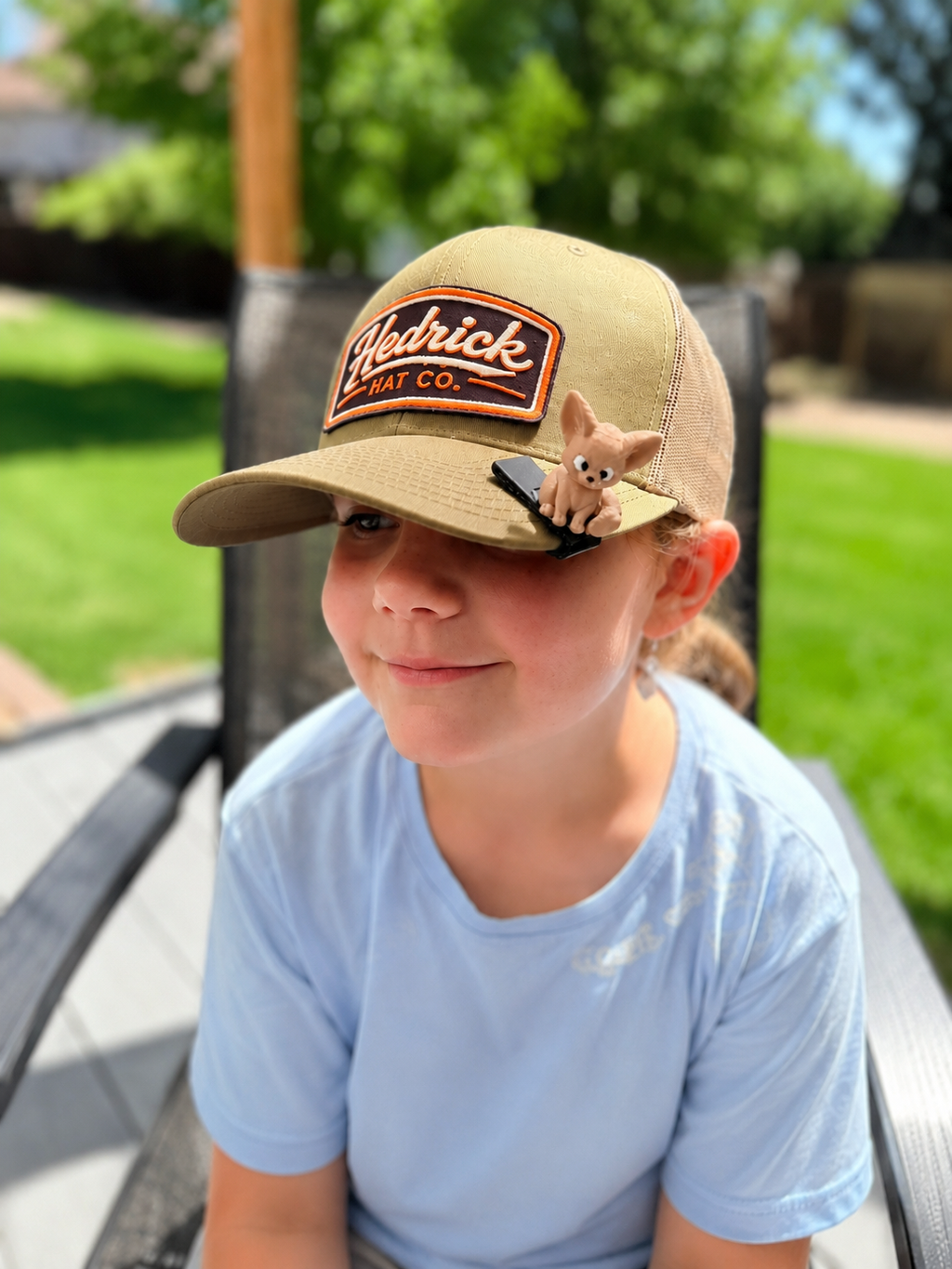 Thistle the Fennec Fox BrimPets™ Hat Clip | Hat Accessory