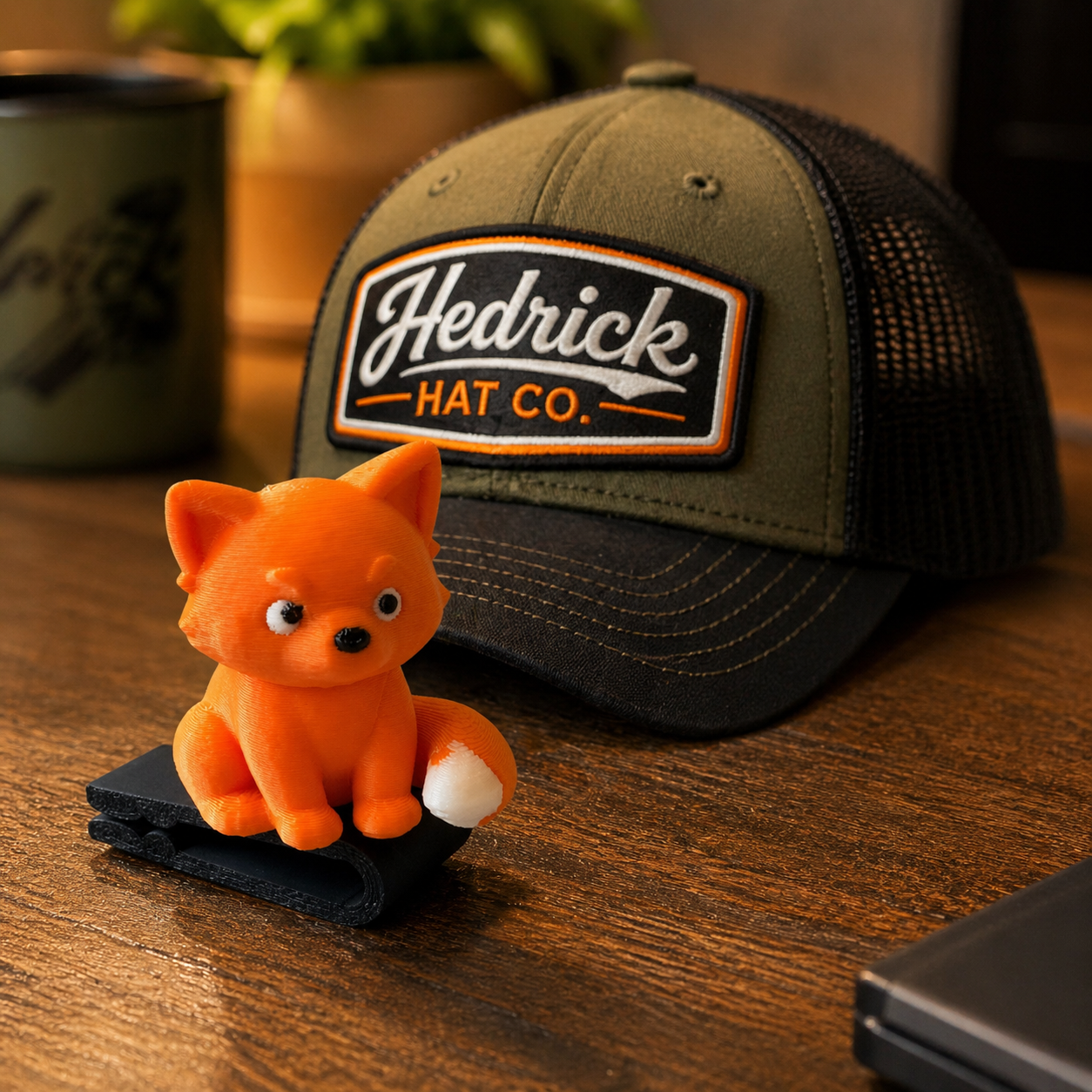 Freddie the Sly Fox BrimPets™ Hat Clip | Hat Accessory