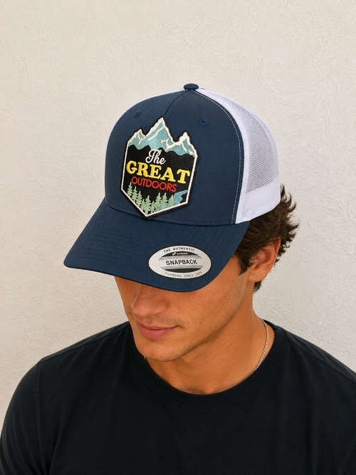The Great Outdoors Navy Trucker Hat