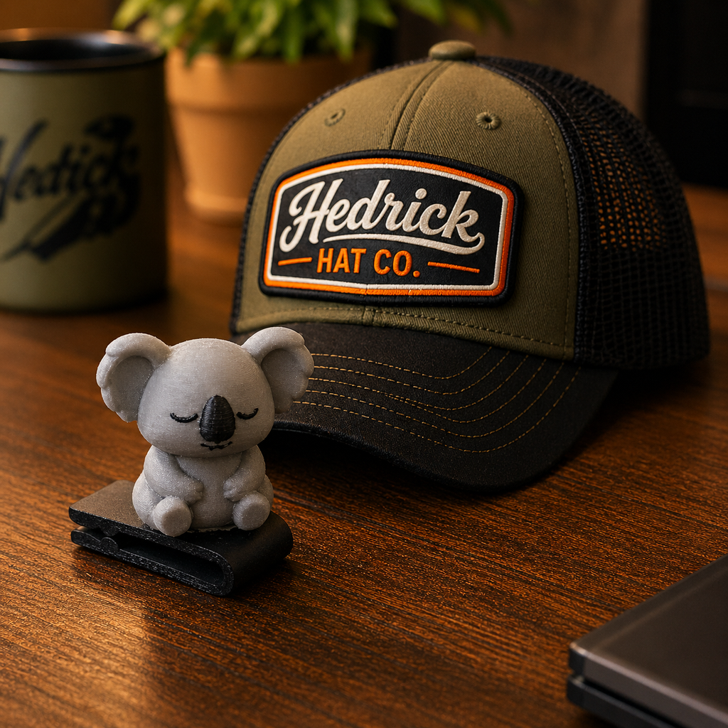 Kozy the Koala BrimPets™ Hat Clip | Hat Accessory
